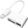 Apple Lightning To SD,TF,USB Card Reader