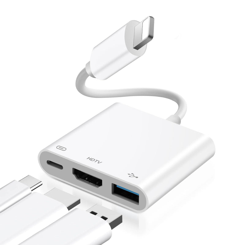 Apple Lightning To HDMI&USB Digital AV Adapter